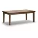 Ralene Medium Brown Rectangular Butterfly Extendable Dining Table