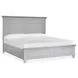 Harborwick Harbor Gray King Panel Bed