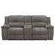 Branton Cabot Stone Manual Reclining Living Room Set with USB Charging