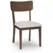 Lyncott Brown Triangular Dining Room Set