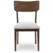 Lyncott Brown Triangular Dining Room Set