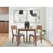 Lyncott Brown 35" Triangular Dining Table