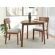 Lyncott Light Gray Upholstered Side Chair Set of 2