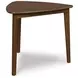 Lyncott Brown 35" Triangular Dining Table