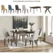 Lyncott Gray Dining Chair Set of 2