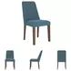 Lyncott Blue Dining Chair Set of 2