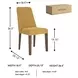 Lyncott Mustard Dining Chair Set of 2