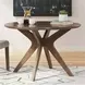 Lyncott Medium Brown Round Dining Table