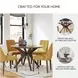 Lyncott Medium Brown Round Dining Table