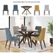 Lyncott Medium Brown Round Dining Table
