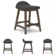 Lyncott Charcoal Counter Height Stool Set of 2