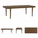 Lyncott Medium Brown Extendable Dining Table