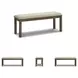 Moriville Beige Upholstered Bench