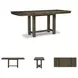 Moriville Grayish Brown Extendable Counter Height Dining Table