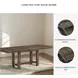 Moriville Grayish Brown Extendable Rectangular Dining Table