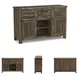 Moriville Grayish Brown Server