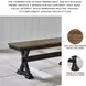 Wildenauer Brown And Black Bench