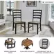Wildenauer Brown And Black Side Chair Set Of 2