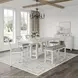 Robbinsdale Antique White Extendable Counter Height Dining Table