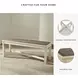 Bolanburg Two-tone Large Upholstered Dining Bench