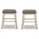 Bolanburg Two Tone Counter Height Stool Set of 2