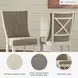 Bolanburg Two Tone Dining Upholstered Side Chair Set of 2