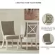 Bolanburg Two Tone Dining Upholstered Side Chair Set of 2