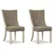 Bolanburg Two Tone Dining Upholstered Side Chair Set of 2