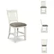 Bolanburg Two Tone Upholstered Bar Stool Set of 2