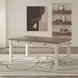 Bolanburg White and Gray Rectangular Dining Table