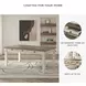 Bolanburg White and Gray Rectangular Dining Table