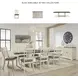 Bolanburg White and Gray Dining Server