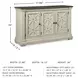 Bolanburg White and Gray Dining Server