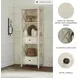 Bolanburg White and Gray Display Cabinet