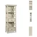 Bolanburg White and Gray Display Cabinet
