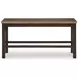 Sharlander Dark Brown 48" Counter Height Dining Bench