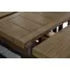 Sharlander Dark Brown 86" Extendable Rectangular Counter Height Dining Table