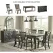 Tyler Creek Black And Gray Upholstered Side Chair Set of 2