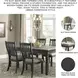 Tyler Creek Black And Gray Upholstered Side Chair Set of 2