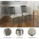 Tyler Creek Black And Gray Upholstered Side Chair Set of 2