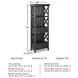 Tyler Creek Black And Gray Display Cabinet