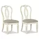 Realyn White Dining Upholstered Sidechair Set of 2