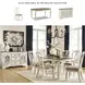 Realyn White Oval Extendable Dining Table