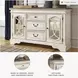 Realyn White Dining Room Server