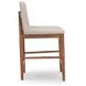 Isanti Beige Upholstered Bar Stool Set of 2
