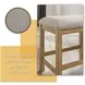 Havonplane Distressed Light Brown Pine Counter Height Bench