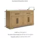 Havonplane Distressed Light Brown Pine Server