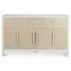 Miramar Sand and Stark White Extendable Rectangular Dining Room Set