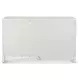Miramar Sand and Stark White 4 Door Credenza