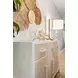 Miramar Sand and Stark White 4 Door Credenza